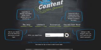 Content idea generator, a tool for all startups content idea generator