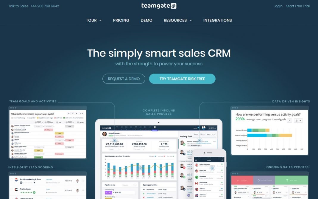 Teamgate, a great CRM tool for all companies